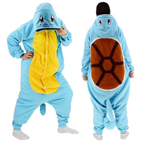 squirtle onsie|Cute Squirtle Onesie For Adult Pokemon Kigurumi 